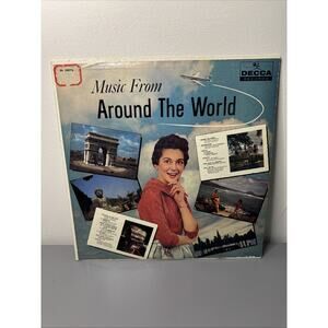 Circa 1960 Music From Around the World Various Artists plus 2 Others Excellent